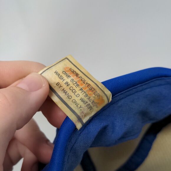 GE Indianapolis Service Center Snapback Rope Hat Blue OSFA Vent Holes - Picture 9 of 9